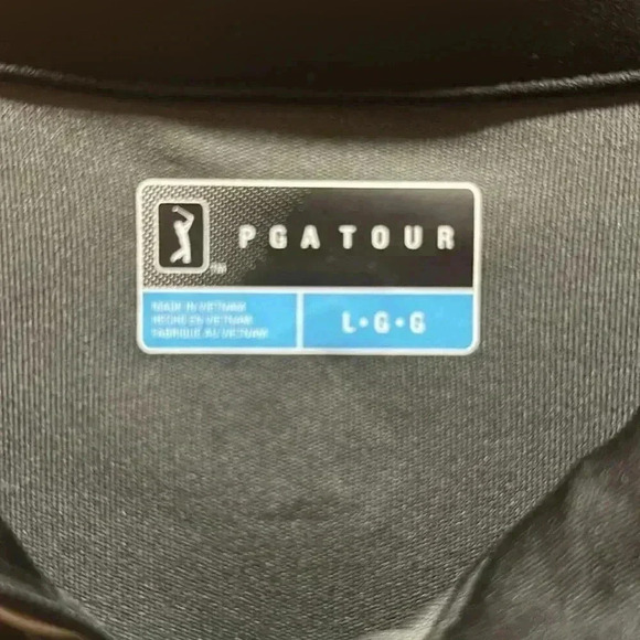 PGA tour three-quarter zip pull over size large - Picture 2 of 5